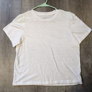 Cropped Short Sleeve Tee